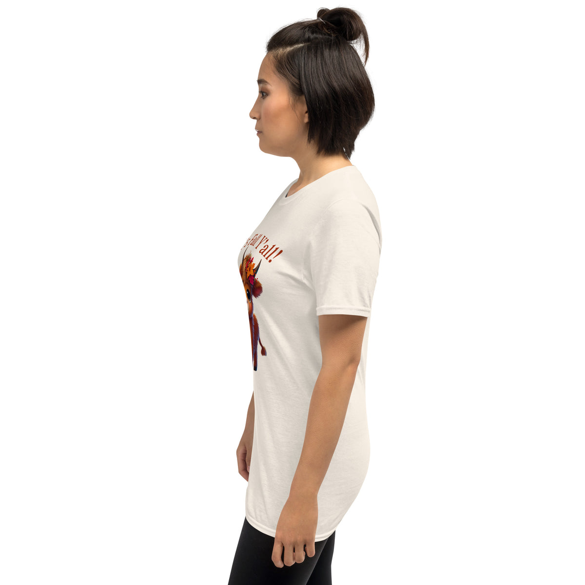 Salty Medic Clothing Co. Women’s Highland Cow Fall T-Shirt – "IT'S FALL Y'all!"