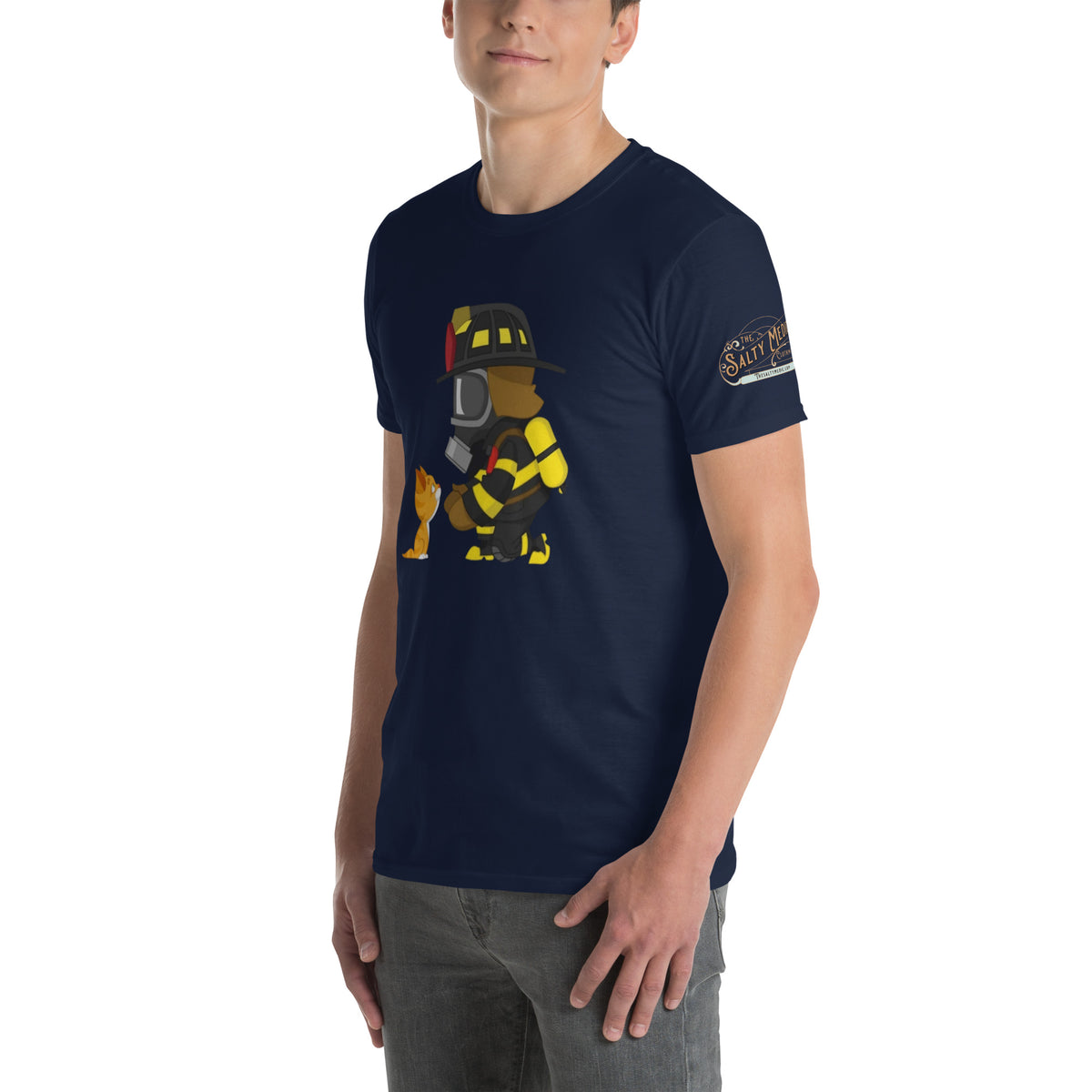 The Salty Medic Clothing Co's heartwarming "Hero & Companion" T-shirt