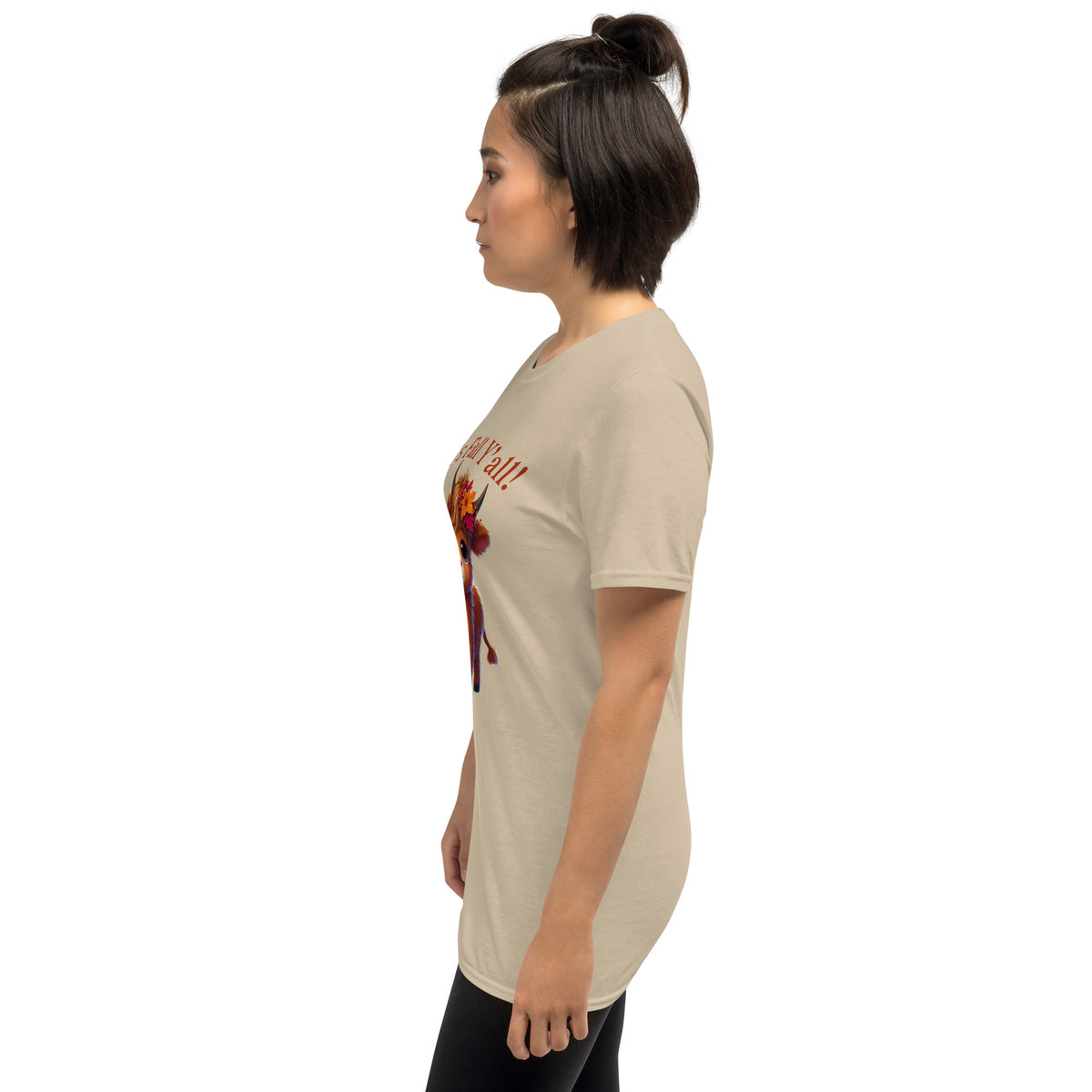 Salty Medic Clothing Co. Women’s Highland Cow Fall T-Shirt – "IT'S FALL Y'all!"