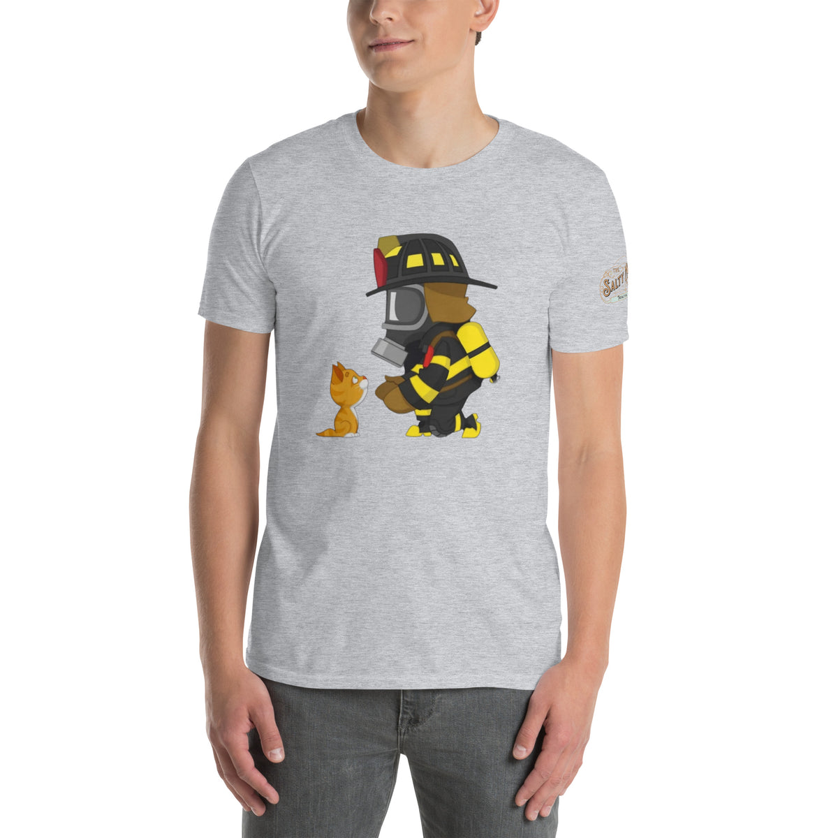 The Salty Medic Clothing Co's heartwarming "Hero & Companion" T-shirt