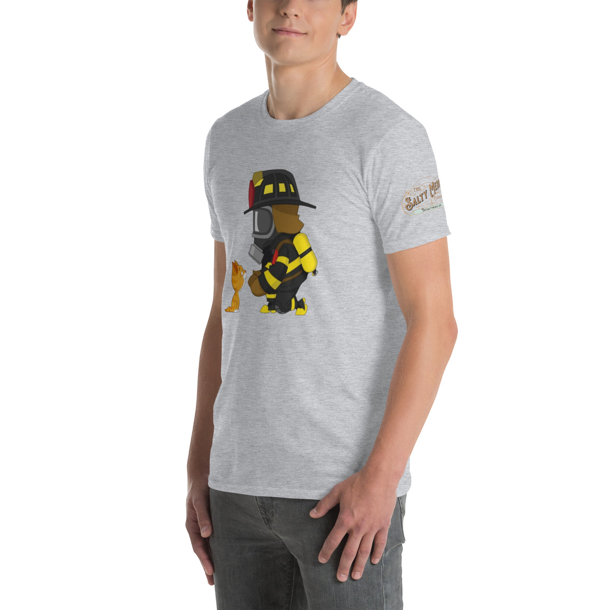 The Salty Medic Clothing Co's heartwarming "Hero & Companion" T-shirt