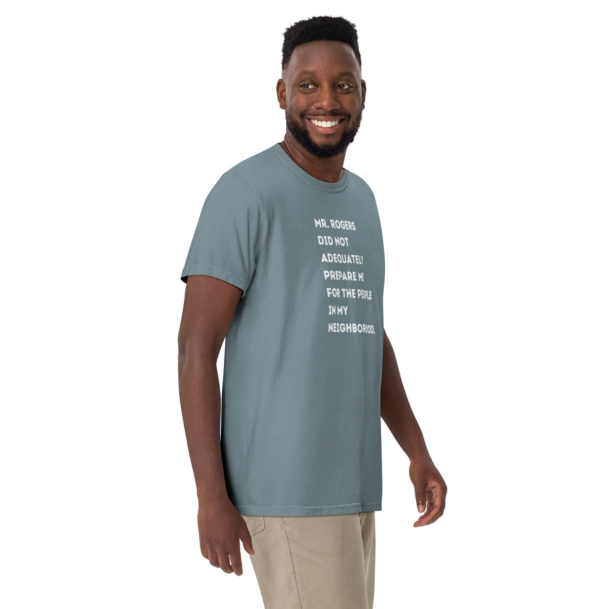People in My Neighborhood Tee from The Salty Medic Clothing Co! Unisex garment-dyed heavyweight t-shirt