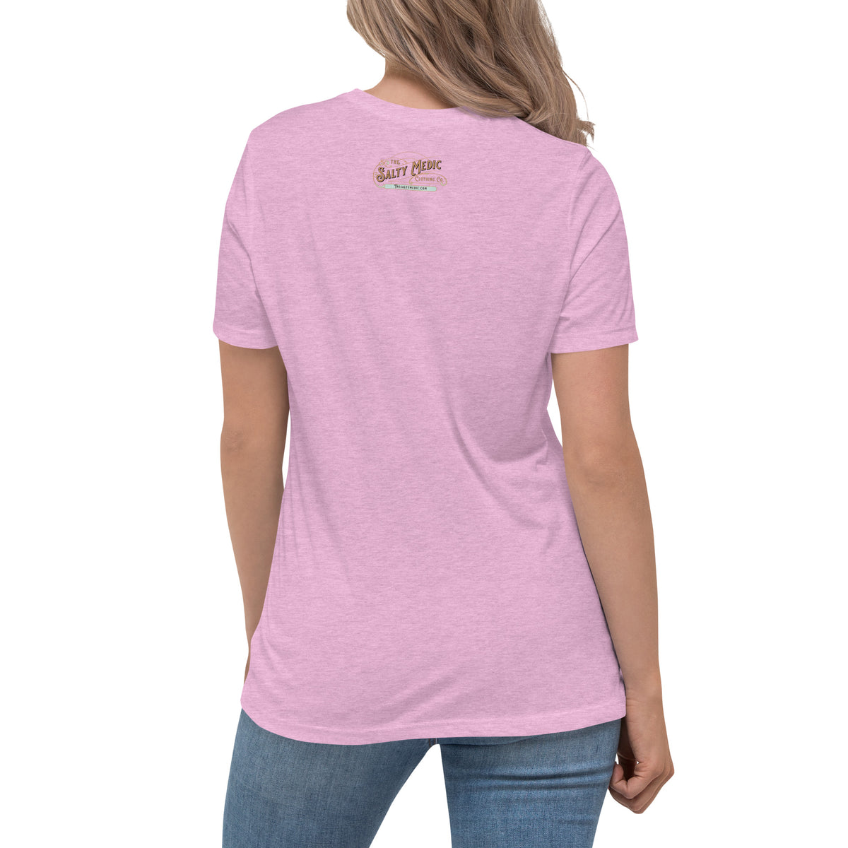 Just Dill With It Women's T-Shirt – Cute Highland Cow & Pickle Design | Soft & Relaxed Fit by The Salty Medic Clothing Co.