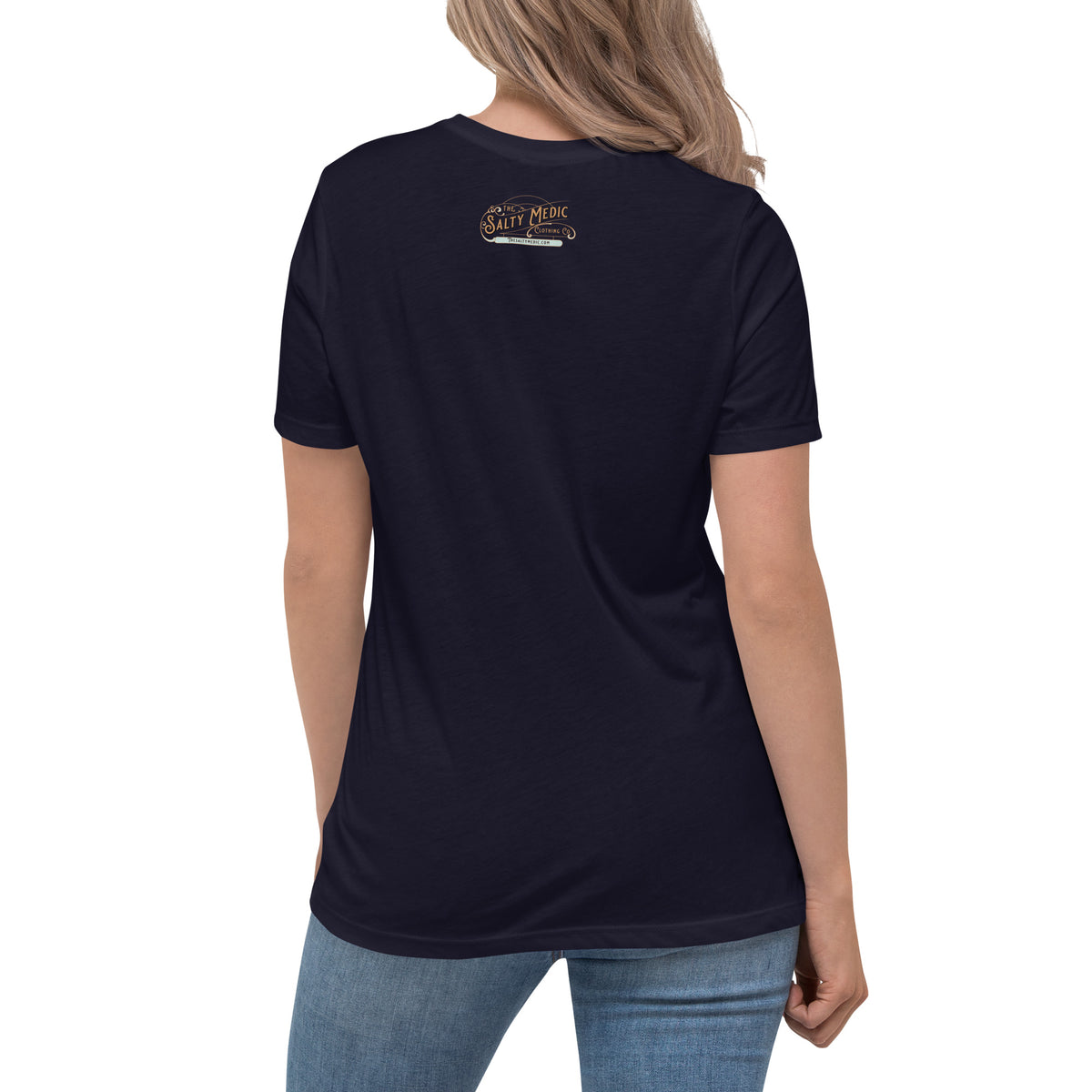 Just Dill With It Women's T-Shirt – Cute Highland Cow & Pickle Design | Soft & Relaxed Fit by The Salty Medic Clothing Co.