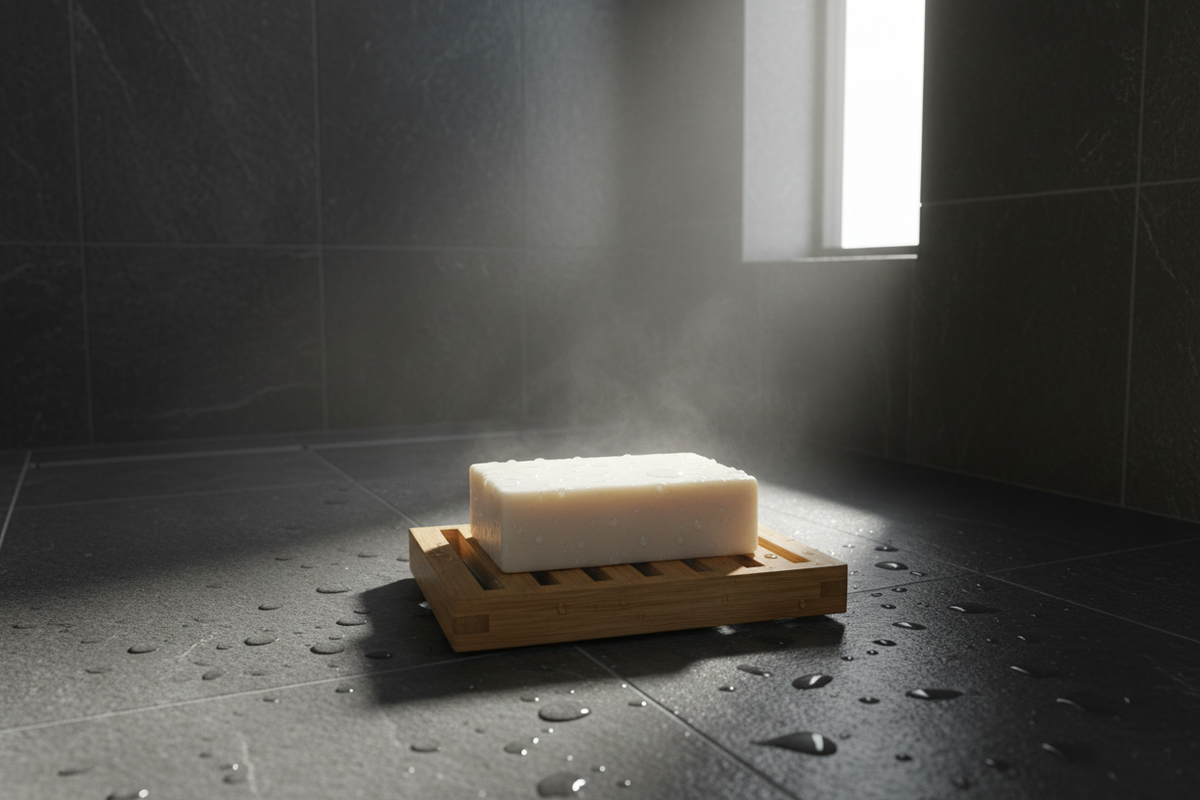 Tobacco Artisan Hand & Body Soap – Natural Castile & Shea Butter Formula – Moisturizing Rich Lather