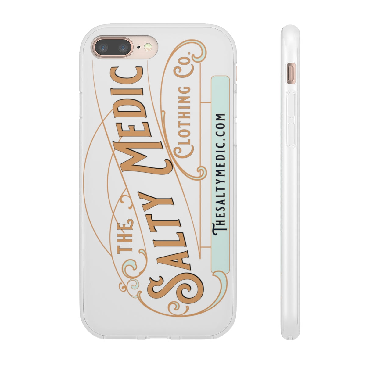 The Salty Medic Clothing Co Flexi Cell Phone Cases - Select Your Phone iPhone 8 Plus with gift packaging