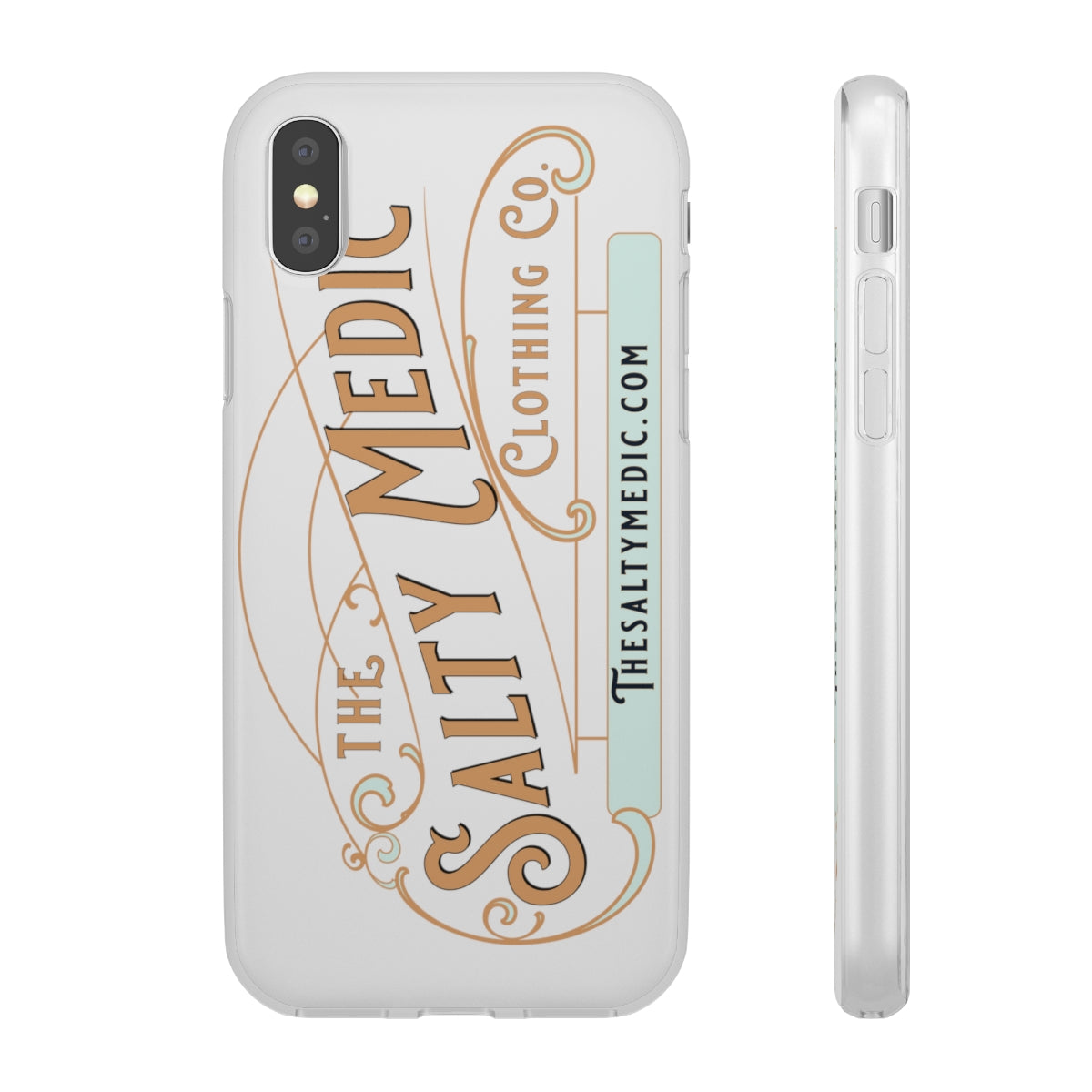 The Salty Medic Clothing Co Flexi Cell Phone Cases - Select Your Phone iPhone XS with gift packaging