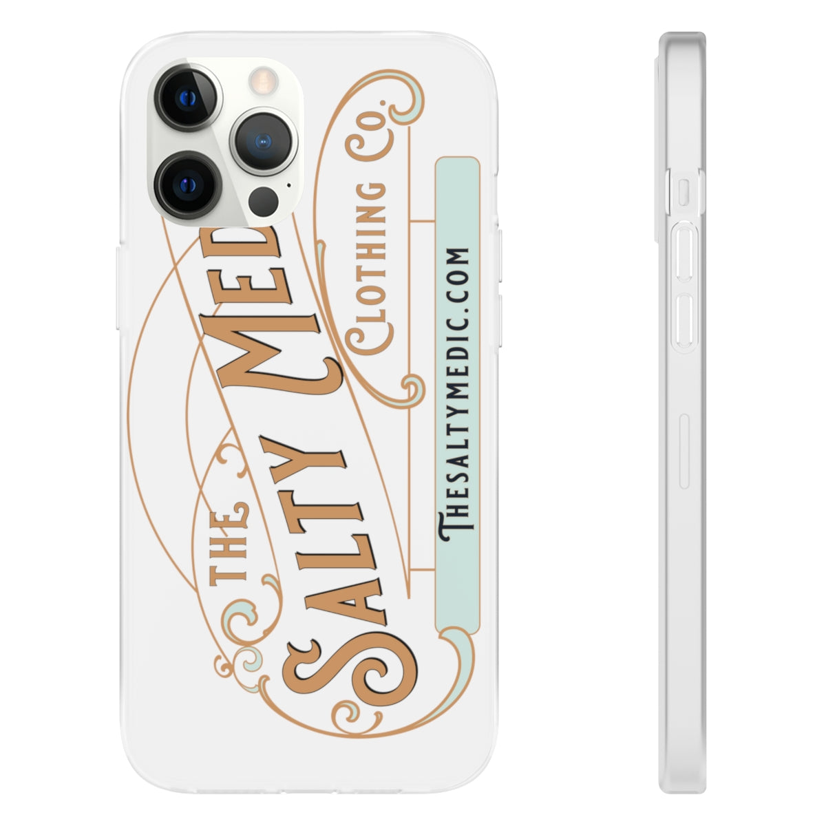 The Salty Medic Clothing Co Flexi Cell Phone Cases - Select Your Phone iPhone 12 Pro Max with gift packaging