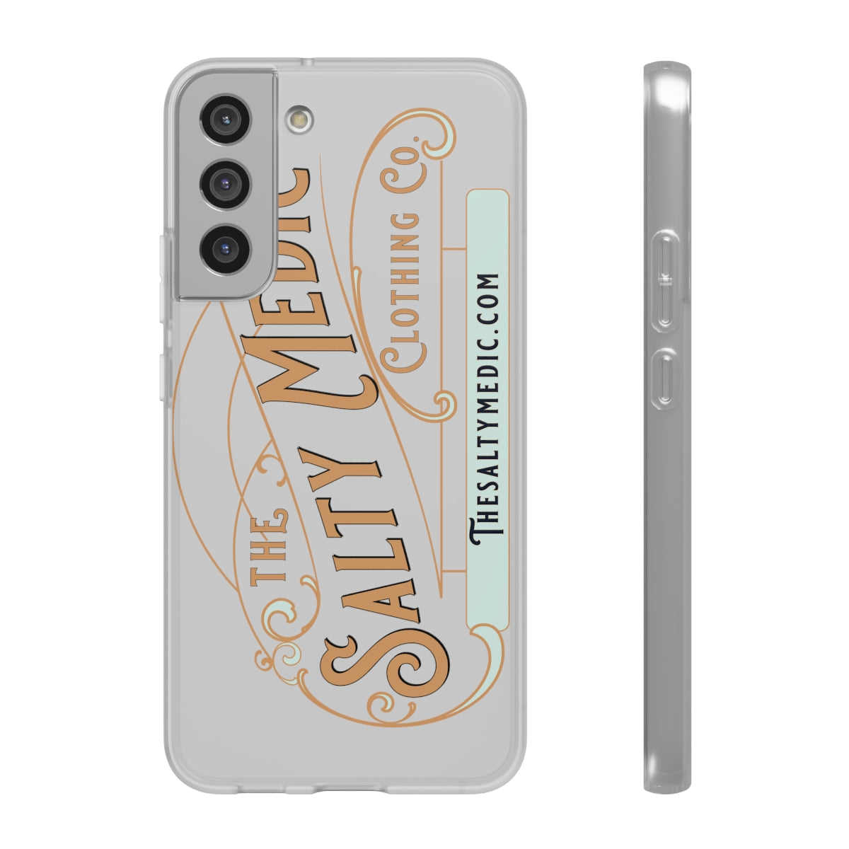 The Salty Medic Clothing Co Flexi Cell Phone Cases - Select Your Phone Samsung Galaxy S22 Plus with gift packaging