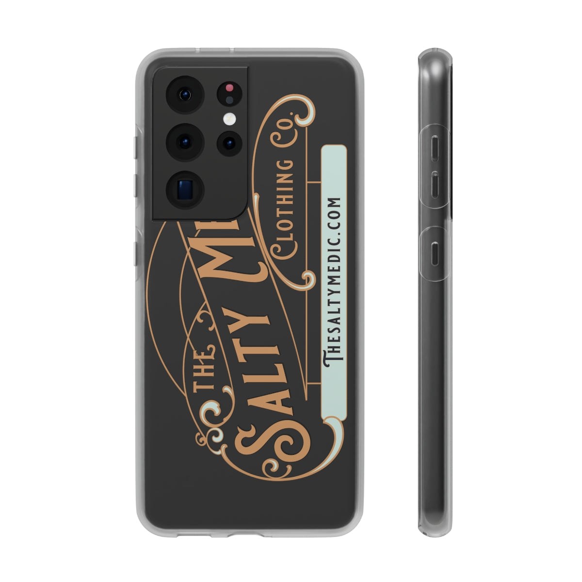 The Salty Medic Clothing Co Flexi Cell Phone Cases - Select Your Phone Samsung Galaxy S21 Ultra with gift packaging