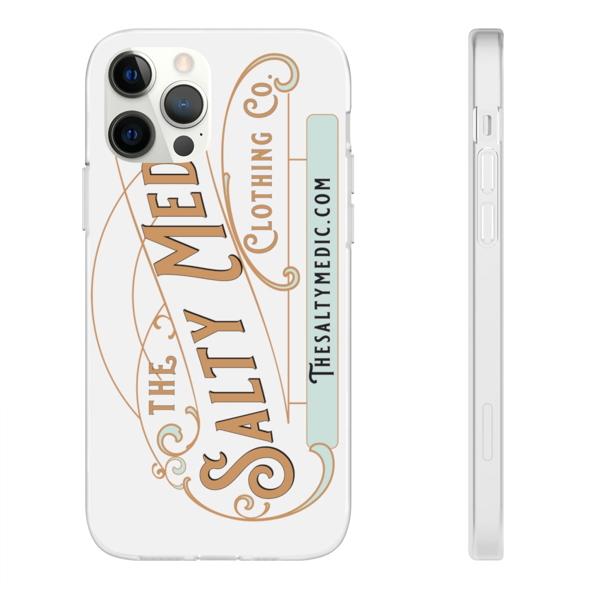 The Salty Medic Clothing Co Flexi Cell Phone Cases - Select Your Phone iPhone 12 Pro with gift packaging