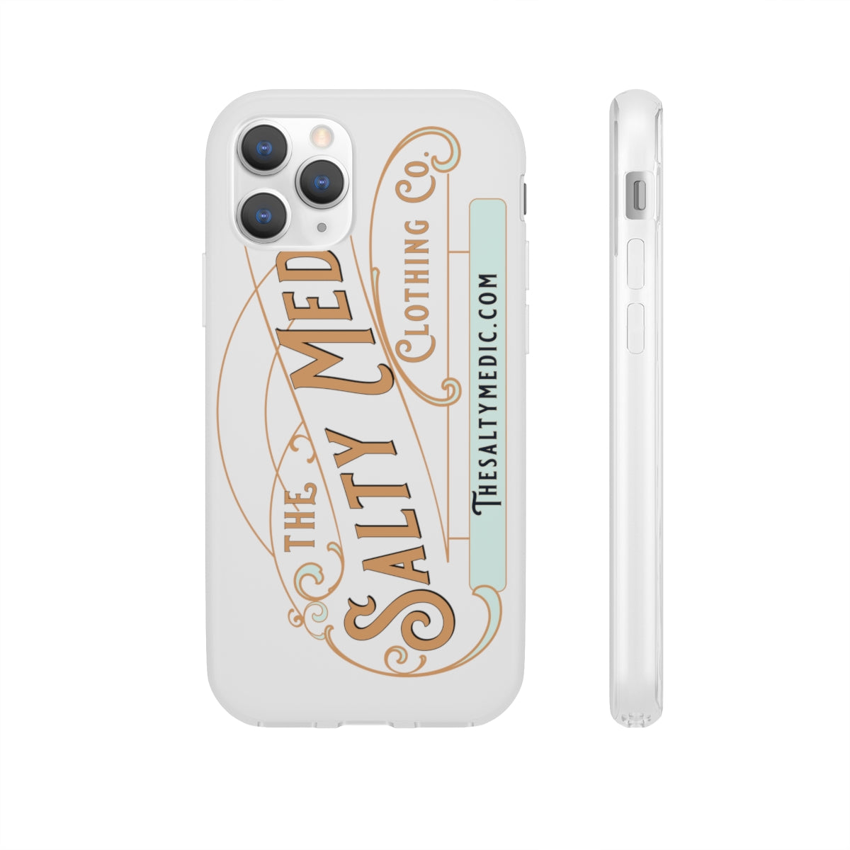 The Salty Medic Clothing Co Flexi Cell Phone Cases - Select Your Phone iPhone 11 Pro with gift packaging