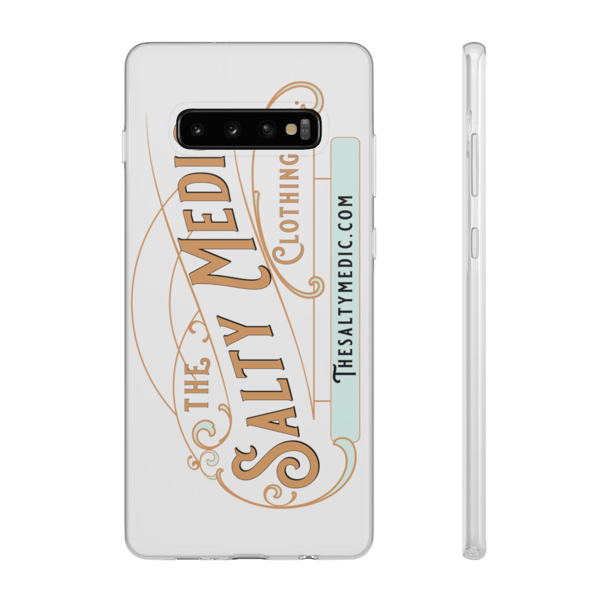 The Salty Medic Clothing Co Flexi Cell Phone Cases - Select Your Phone Samsung Galaxy S10 Plus with gift packaging