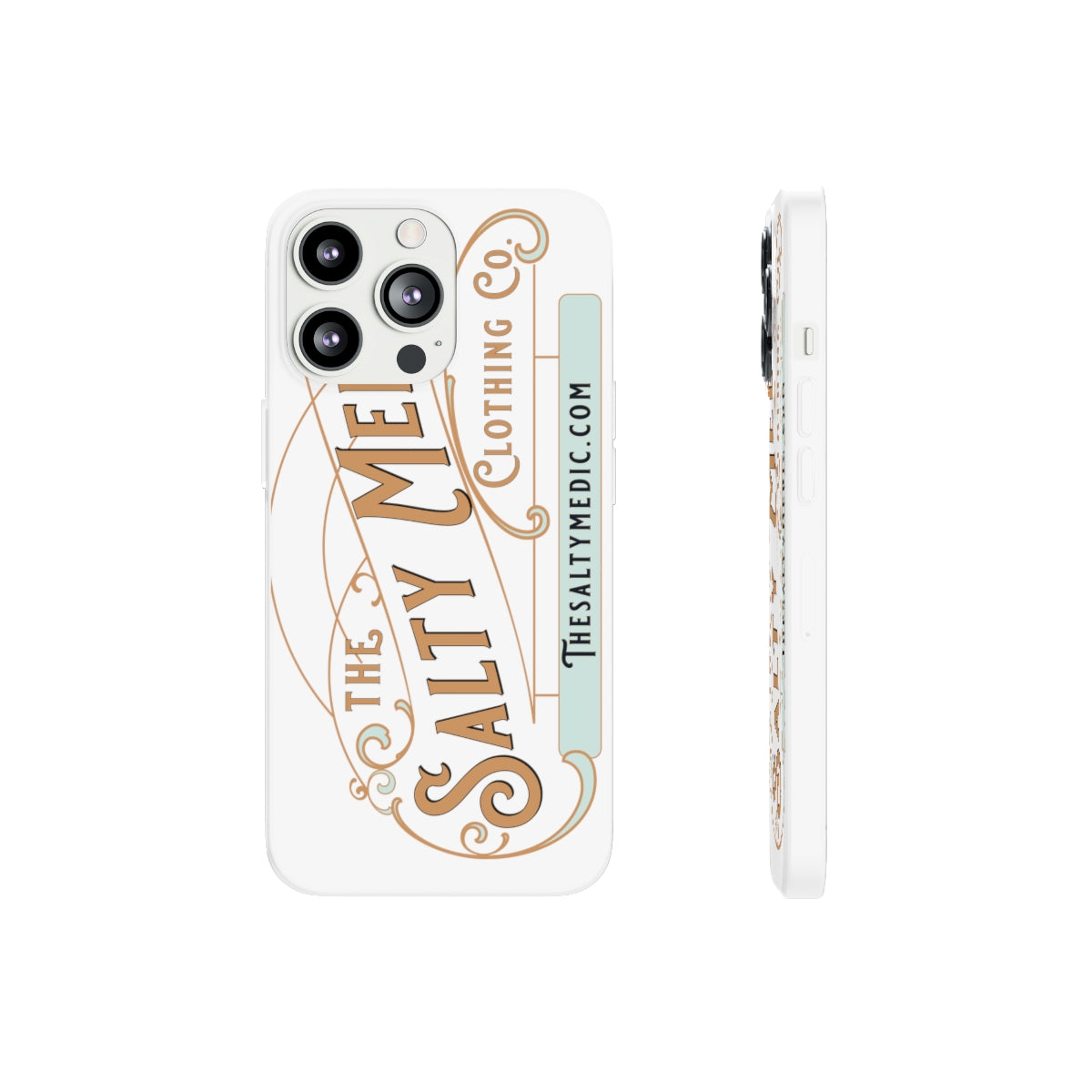 The Salty Medic Clothing Co Flexi Cell Phone Cases - Select Your Phone iPhone 13 Pro with gift packaging