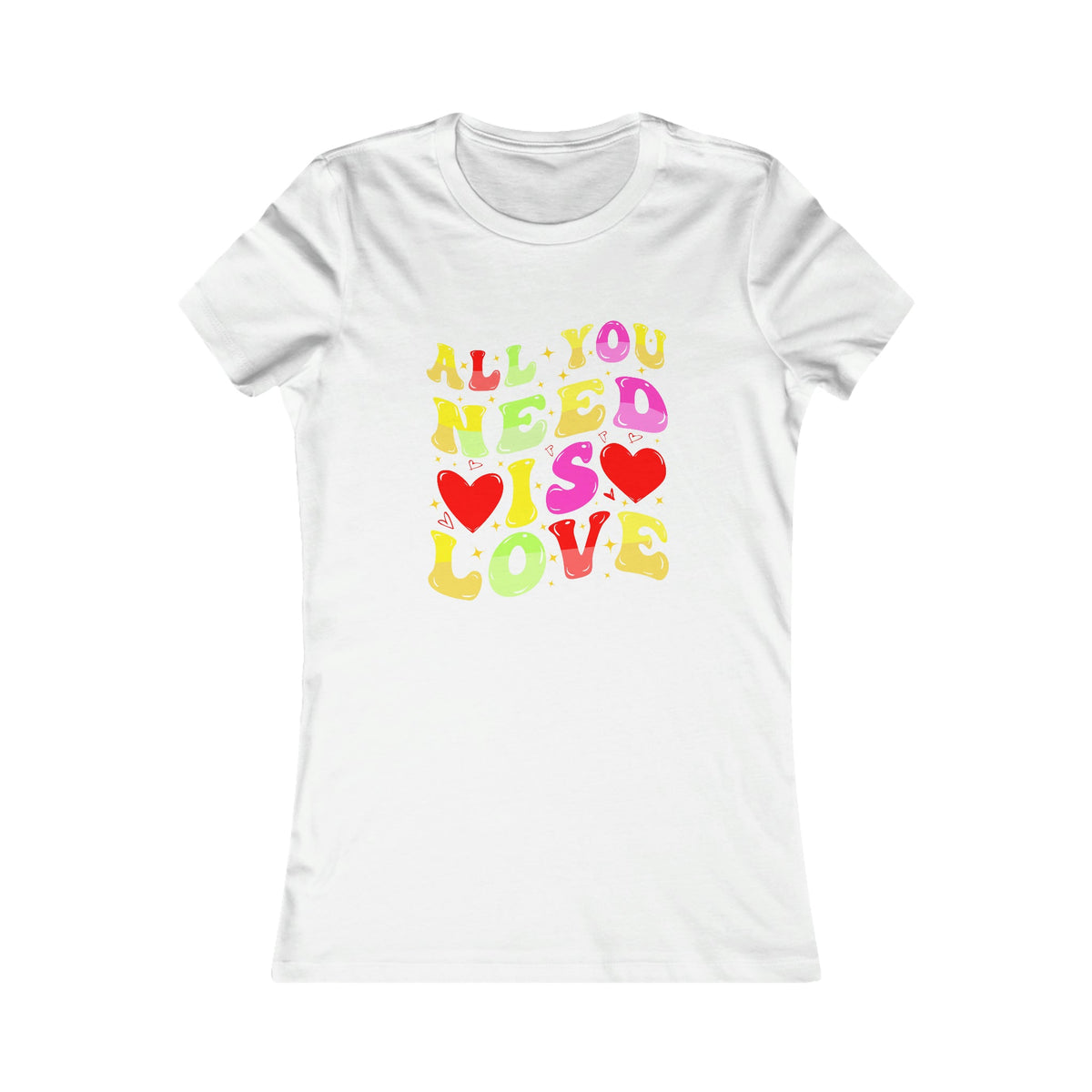 All You Need Is Love Women's Tee White