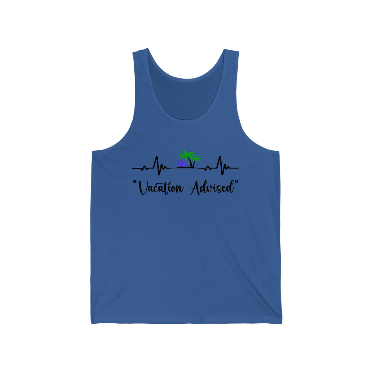 Analyzing Rhythm.... Vacation Advised Men's Tank - Salty Medic Clothing Co.