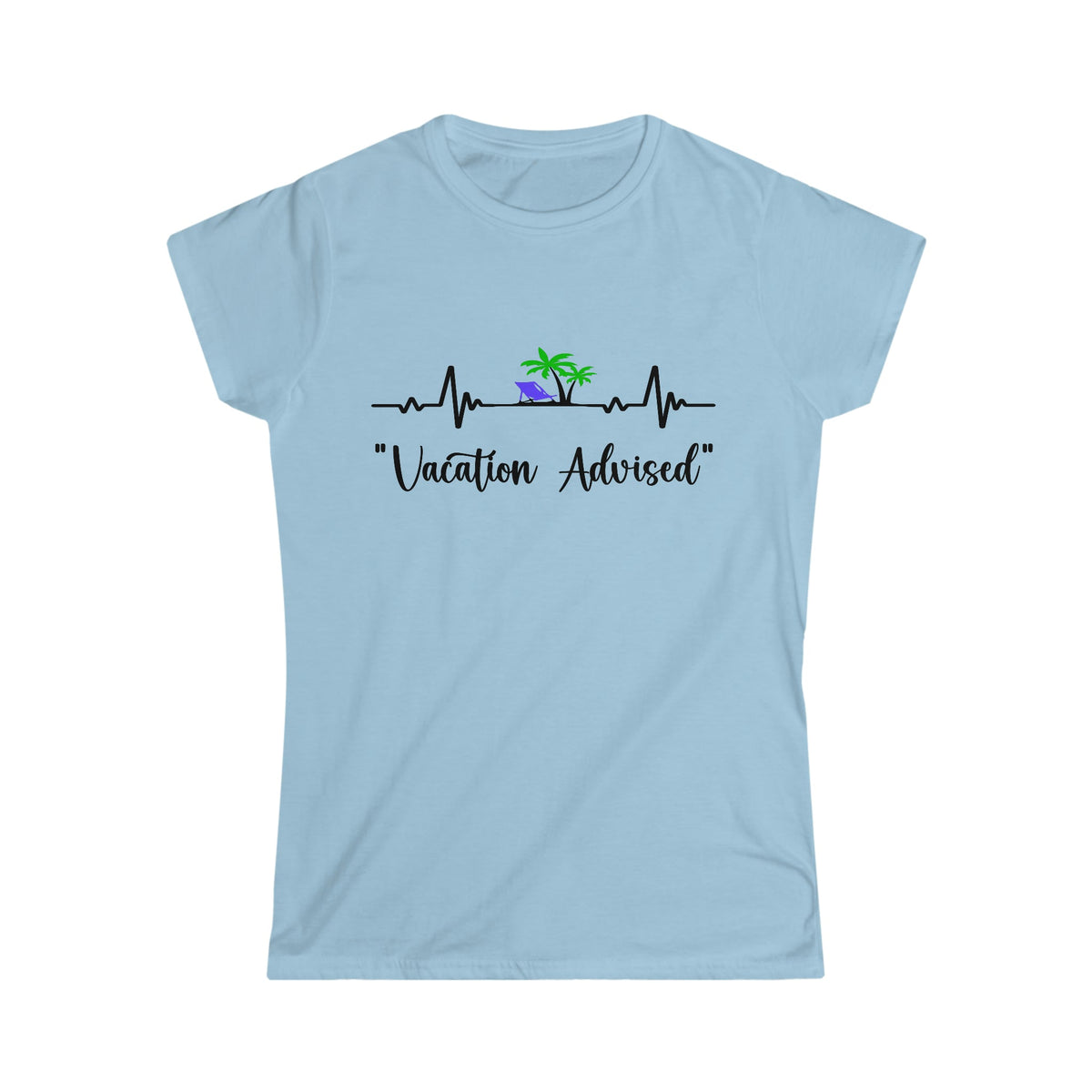 Analyzing Rhythm.... Vacation Advised Women's Softstyle Tee - Salty Medic Clothing Co.