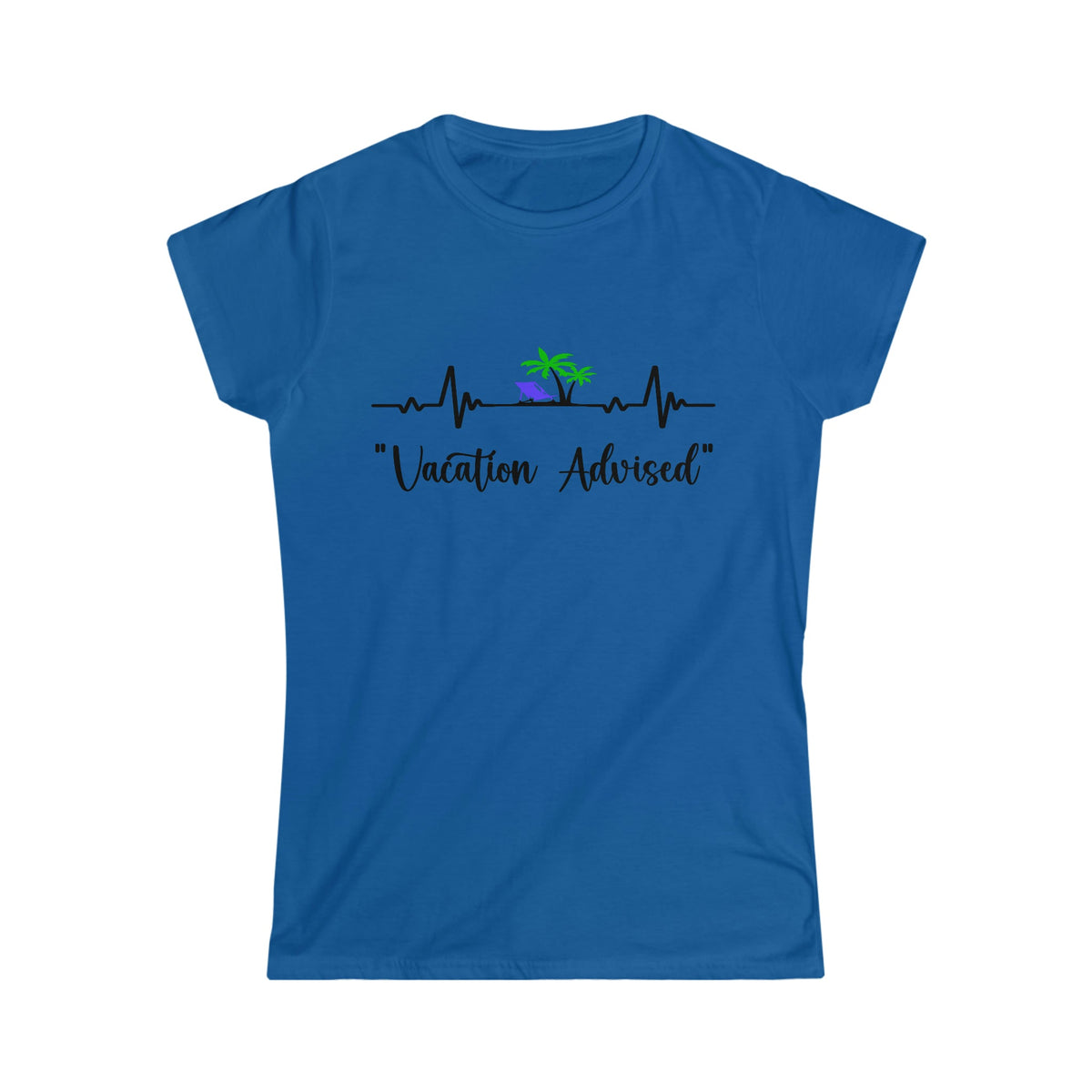 Analyzing Rhythm.... Vacation Advised Women's Softstyle Tee - Salty Medic Clothing Co.