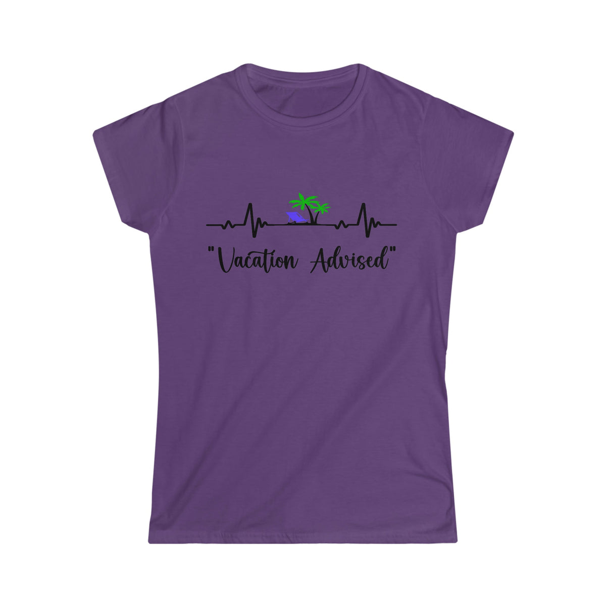 Analyzing Rhythm.... Vacation Advised Women's Softstyle Tee - Salty Medic Clothing Co.