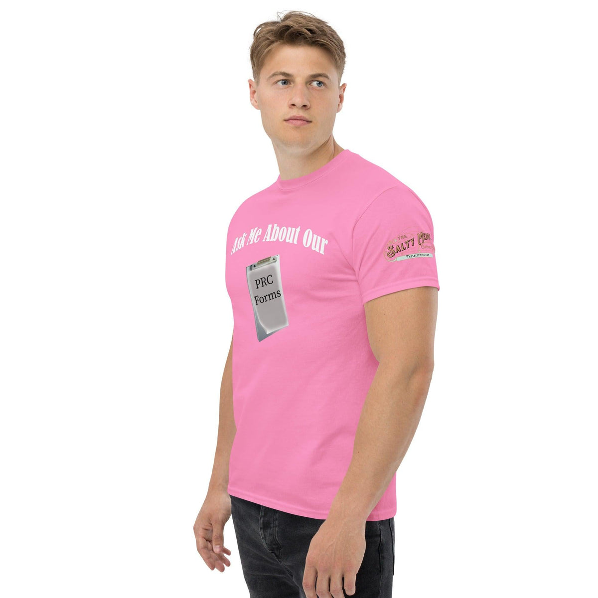 Ask me about our PRC forms Men's classic tee