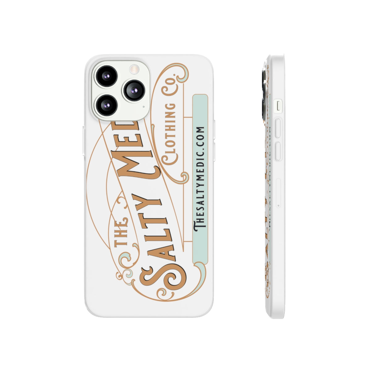 The Salty Medic Clothing Co Flexi Cell Phone Cases - Select Your Phone iPhone 13 Pro Max with gift packaging