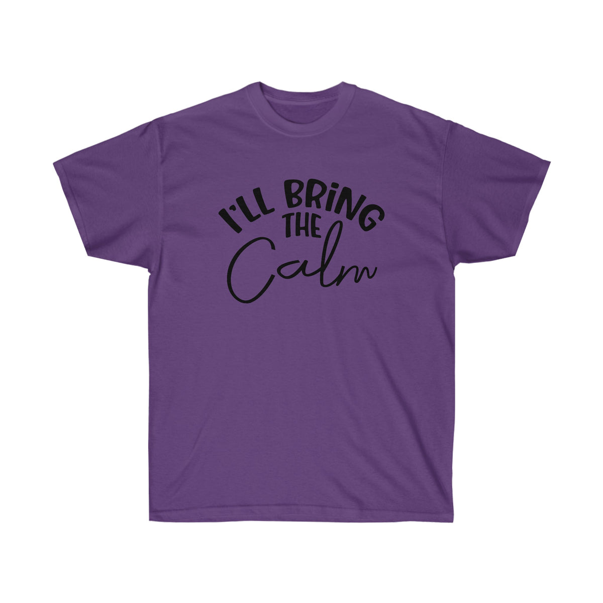 Bachelorette & Girls Night Out T-Shirt Party Bundle Purple I'll Bring The Calm