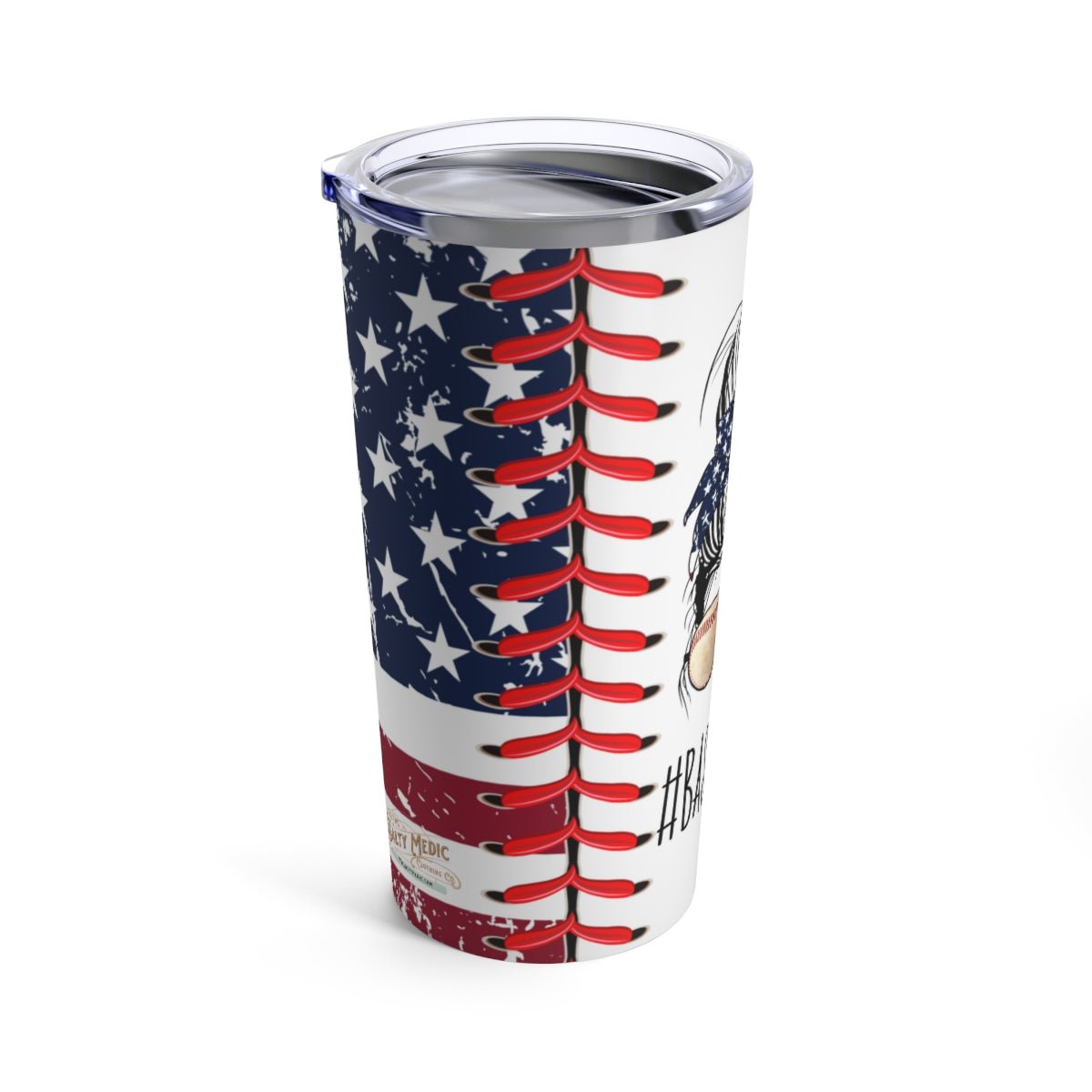 Baseball Mom USA Tumbler 20oz