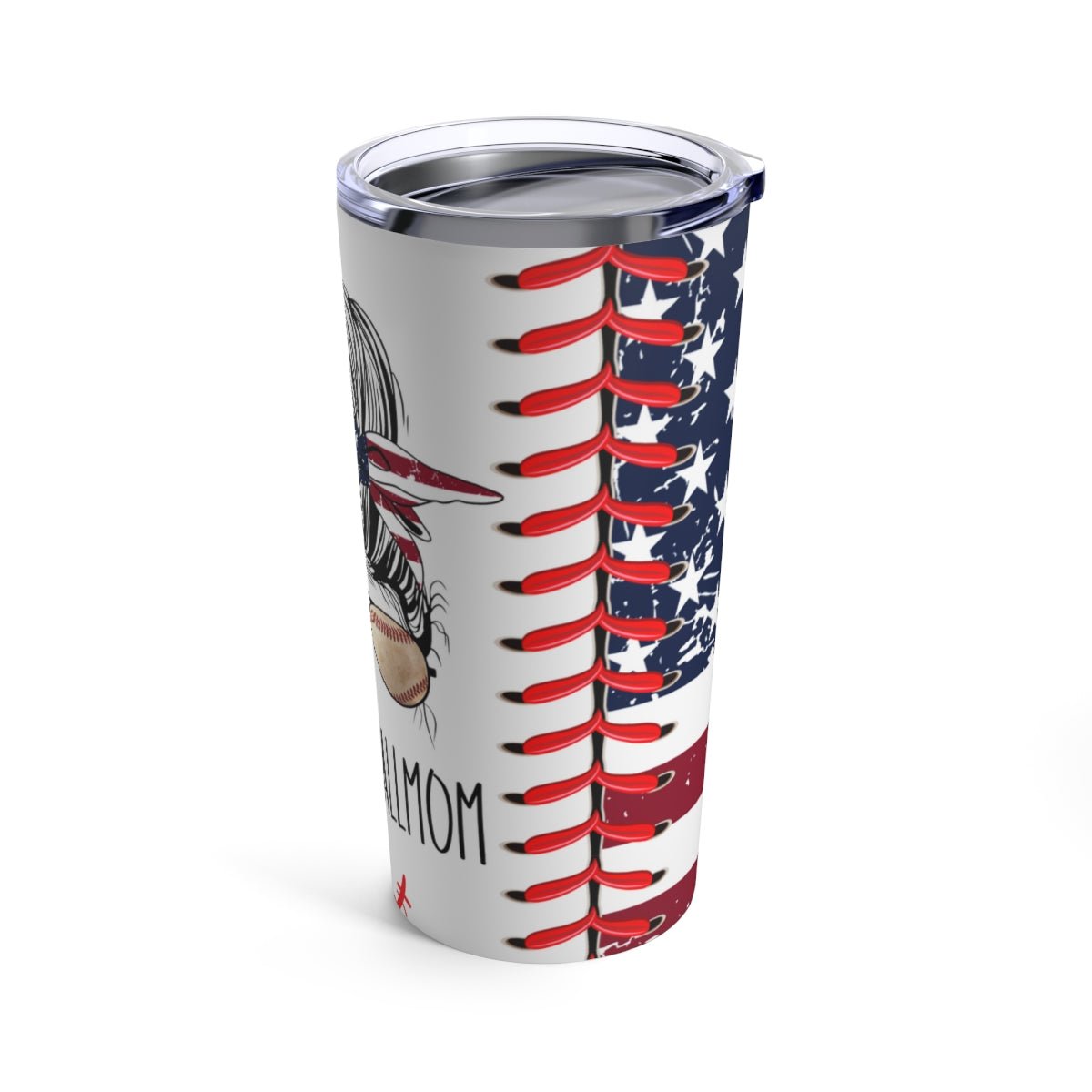 Baseball Mom USA Tumbler 20oz