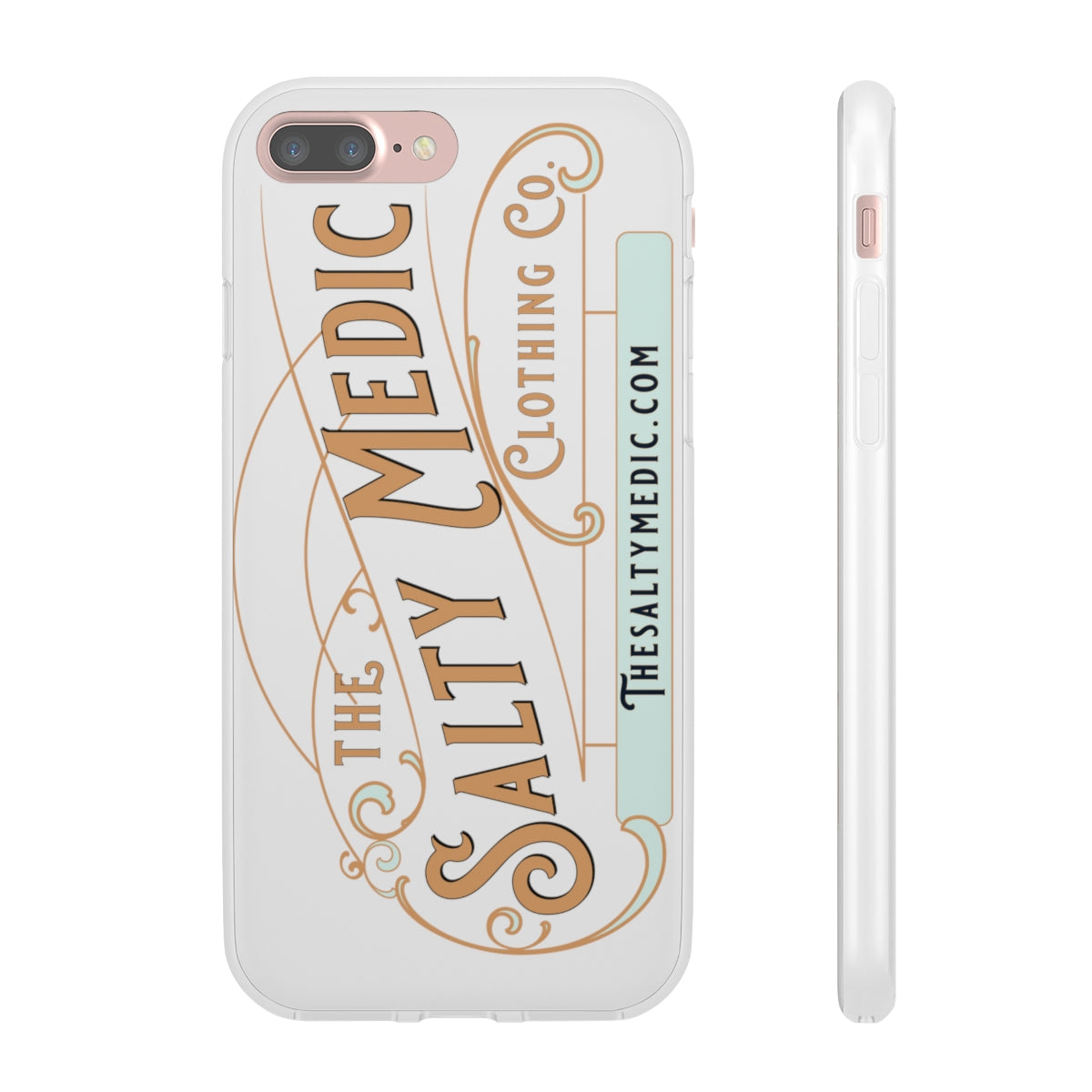 The Salty Medic Clothing Co Flexi Cell Phone Cases - Select Your Phone iPhone 7 Plus with gift packaging