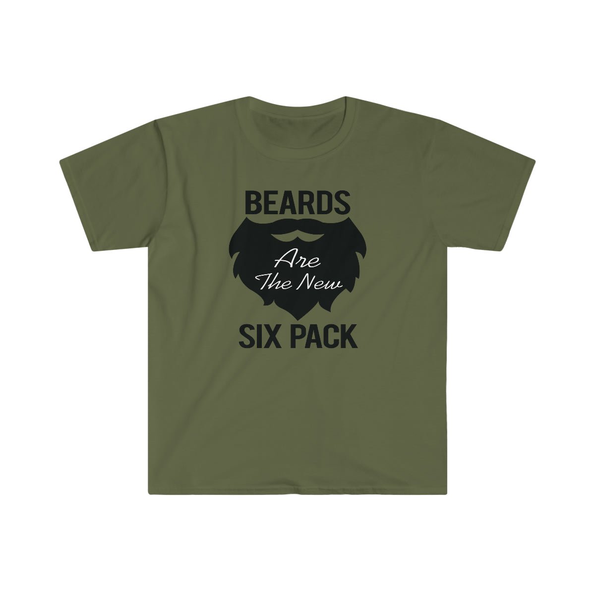 Beards Are The New 6 Pack Softstyle T-Shirt - Salty Medic Clothing Co.