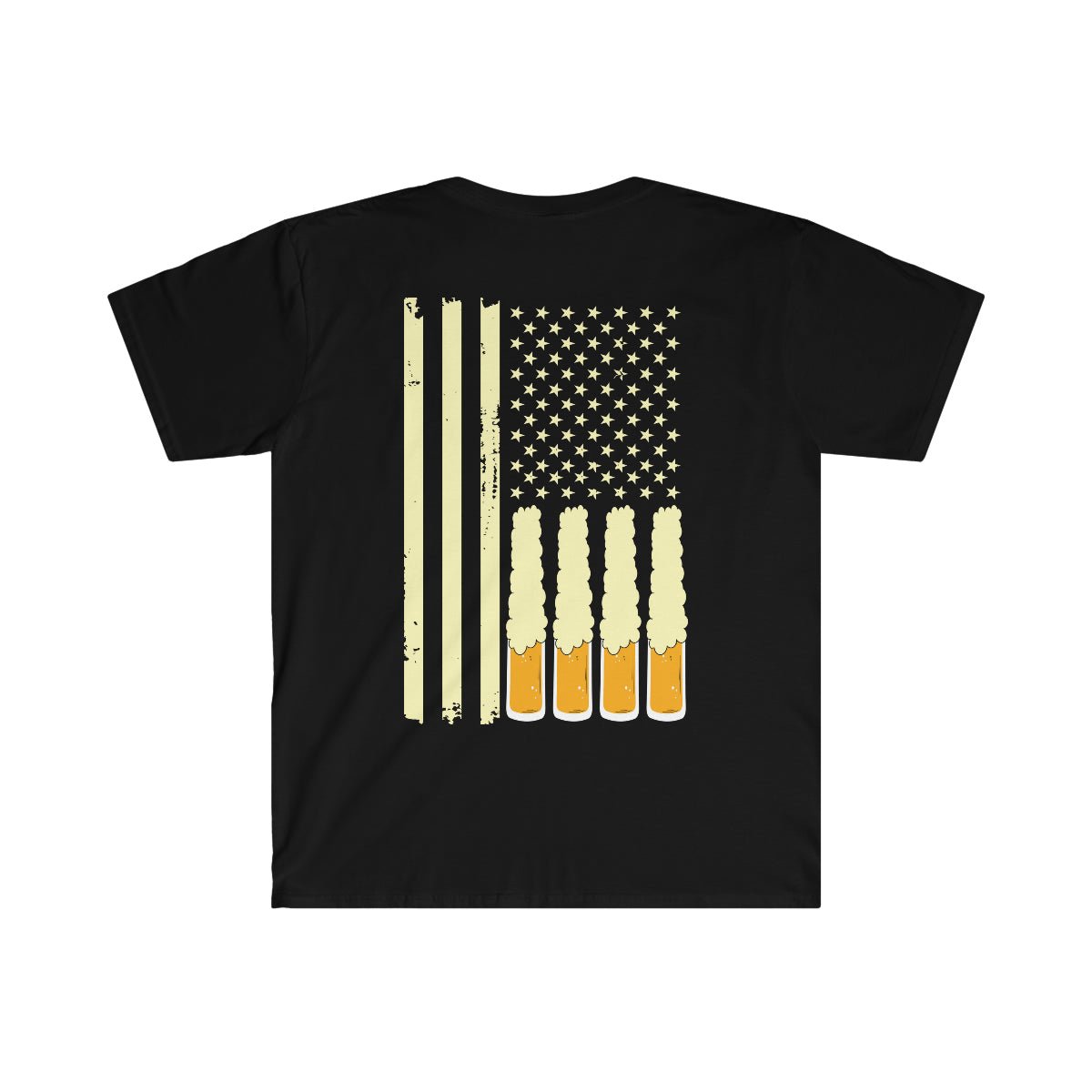Beer Flag Softstyle T-Shirt - Salty Medic Clothing Co.