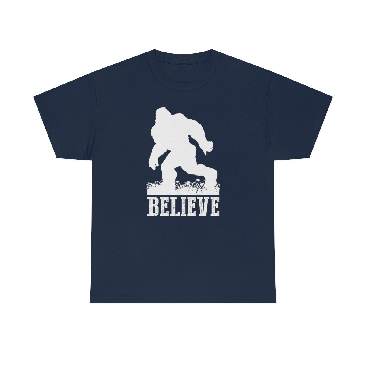 Believe Men's Cotton Tee Navy