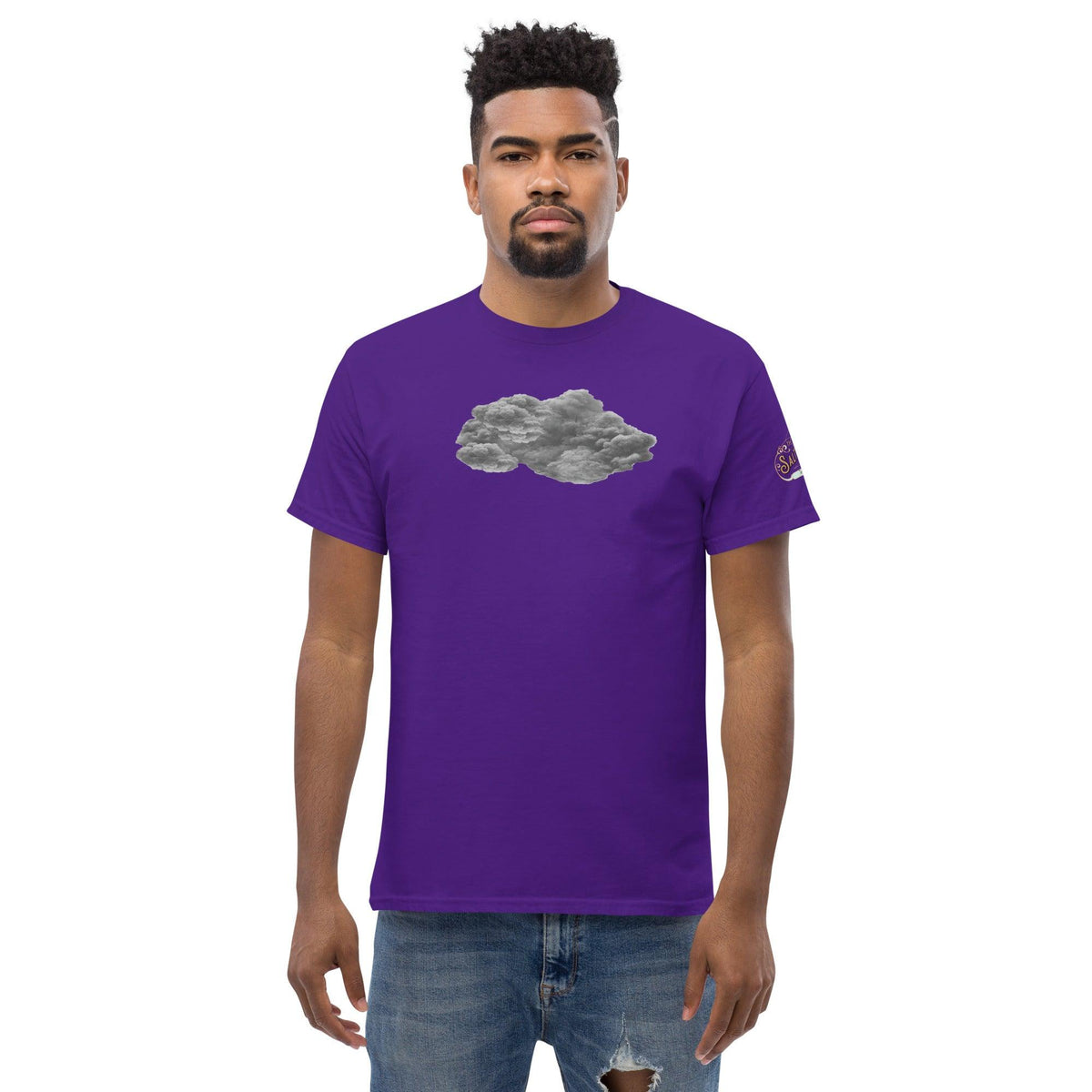 Black Cloud Men's classic tee Purple