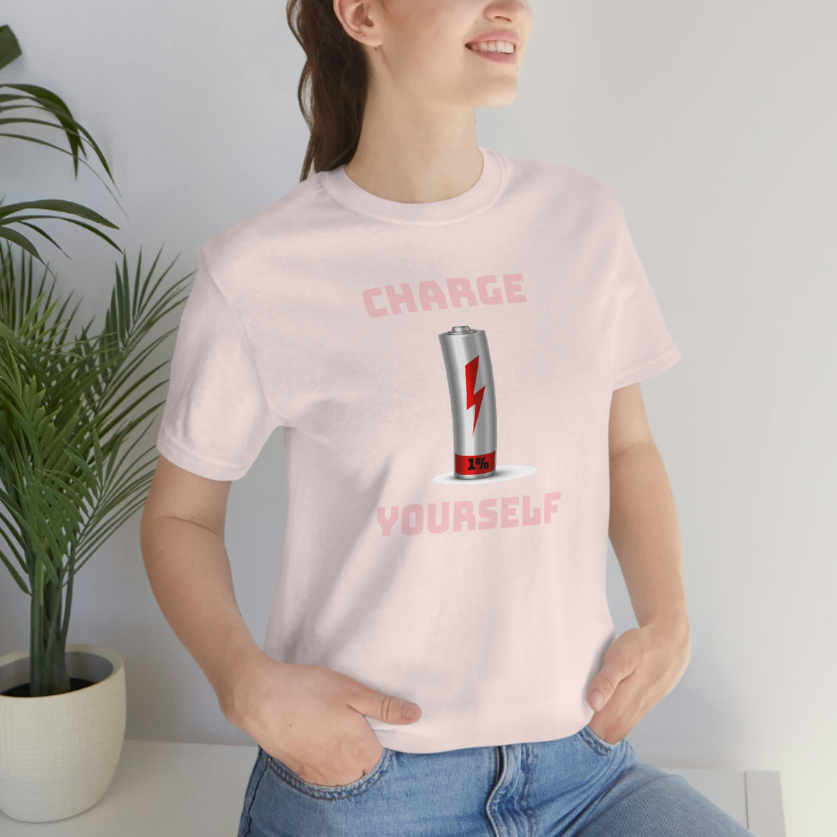 Charge Yourself Women's Short Sleeve Tee