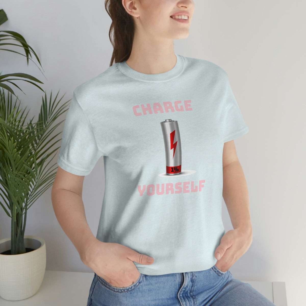 Charge Yourself Women's Short Sleeve Tee