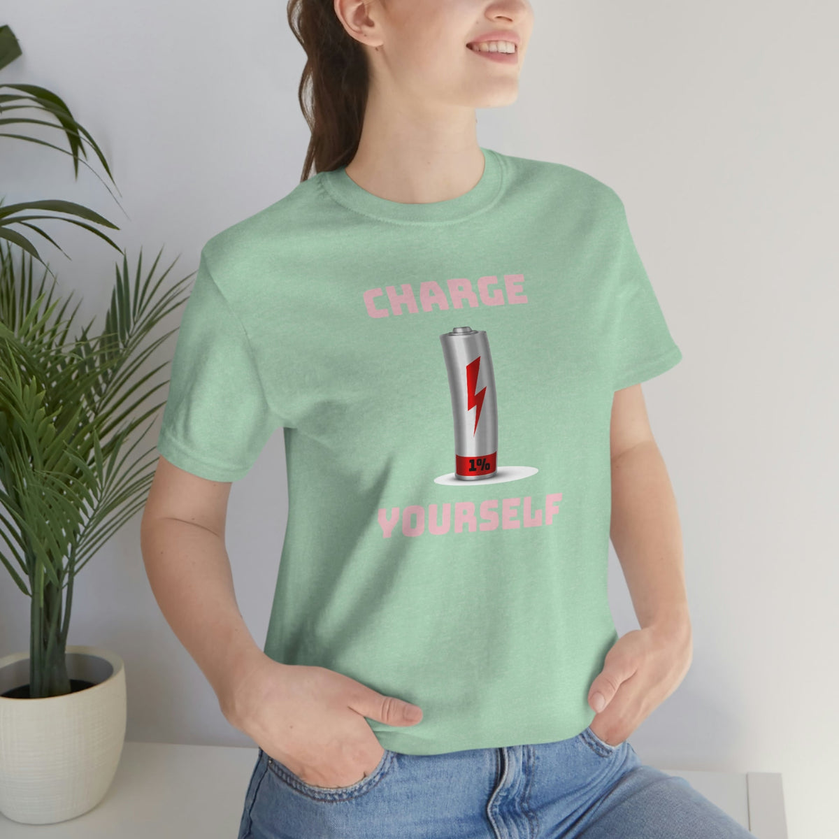 Charge Yourself Women's Short Sleeve Tee