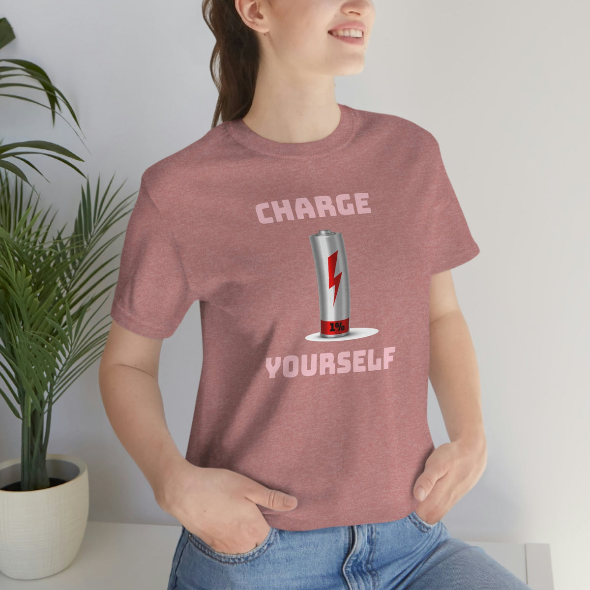 Charge Yourself Women's Short Sleeve Tee