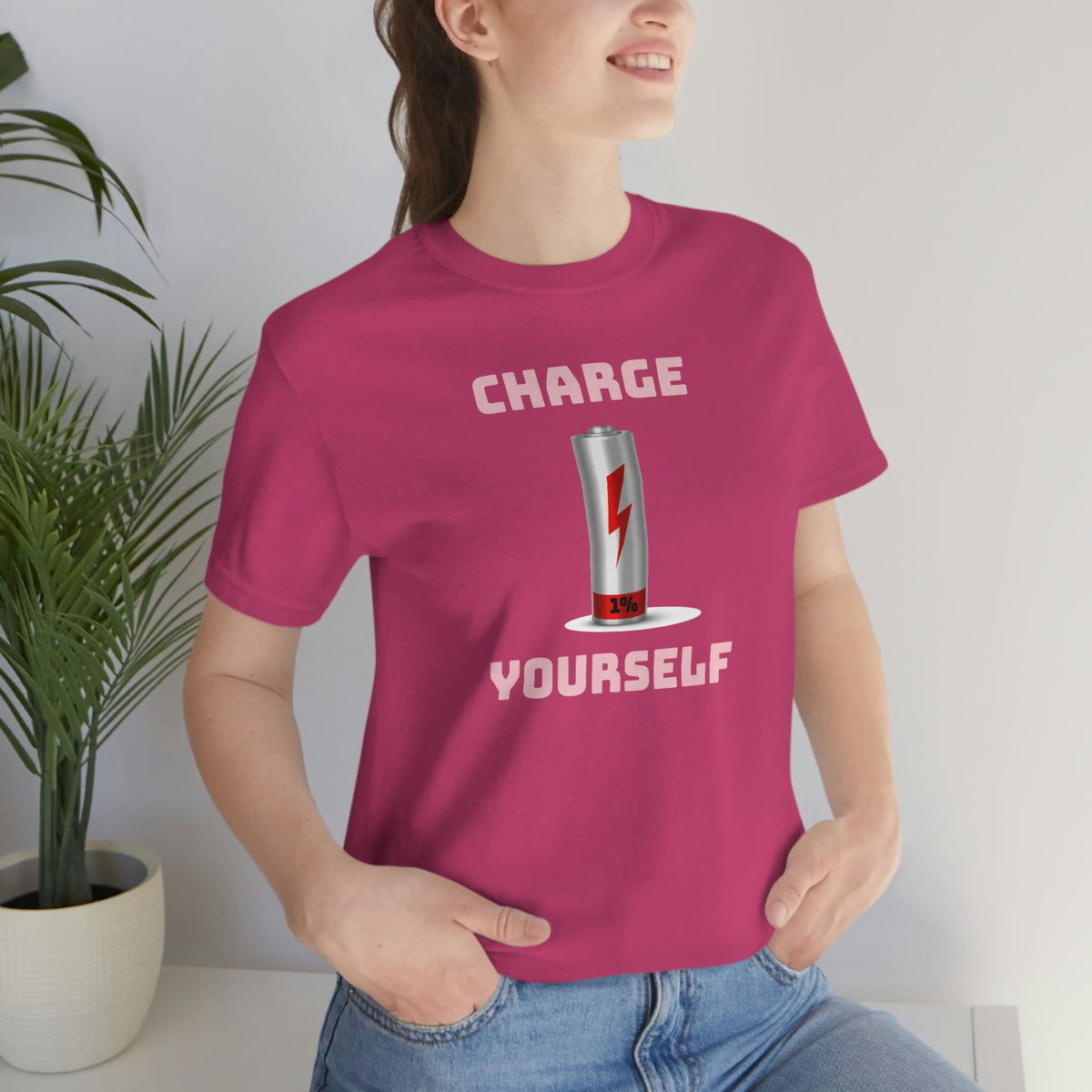 Charge Yourself Women's Short Sleeve Tee