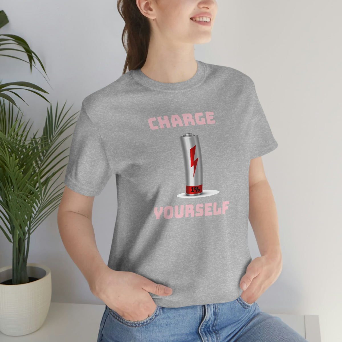 Charge Yourself Women's Short Sleeve Tee