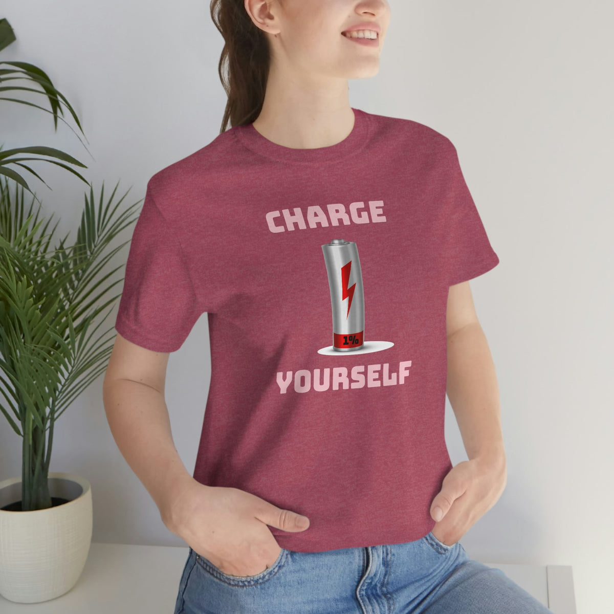 Charge Yourself Women's Short Sleeve Tee