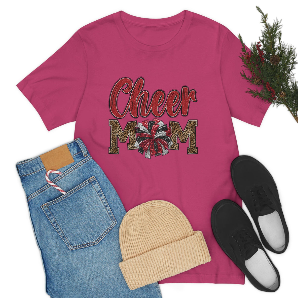 Cheer Mom Women's Short Sleeve Tee