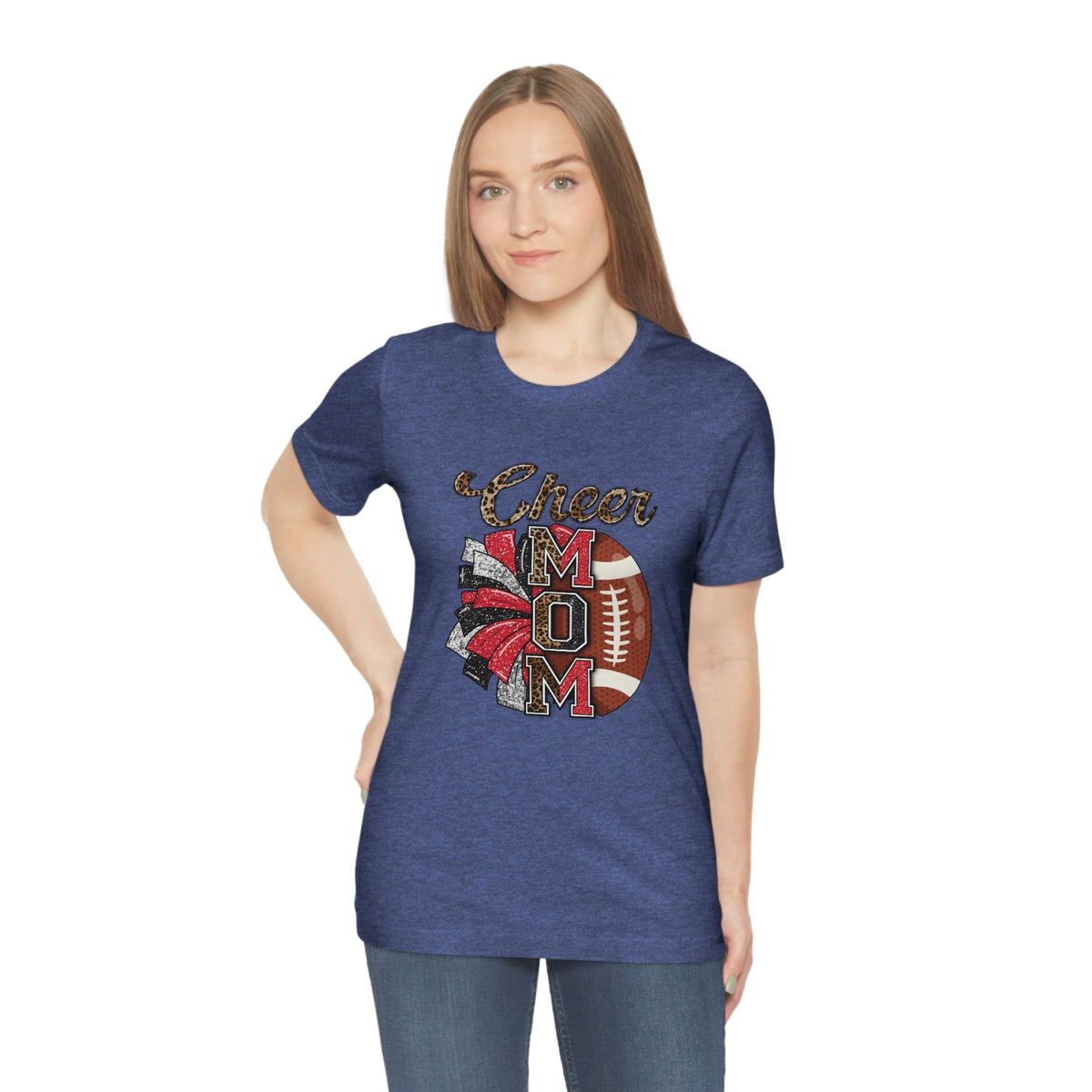 Cheer/Football Mom Women's Short Sleeve Tee