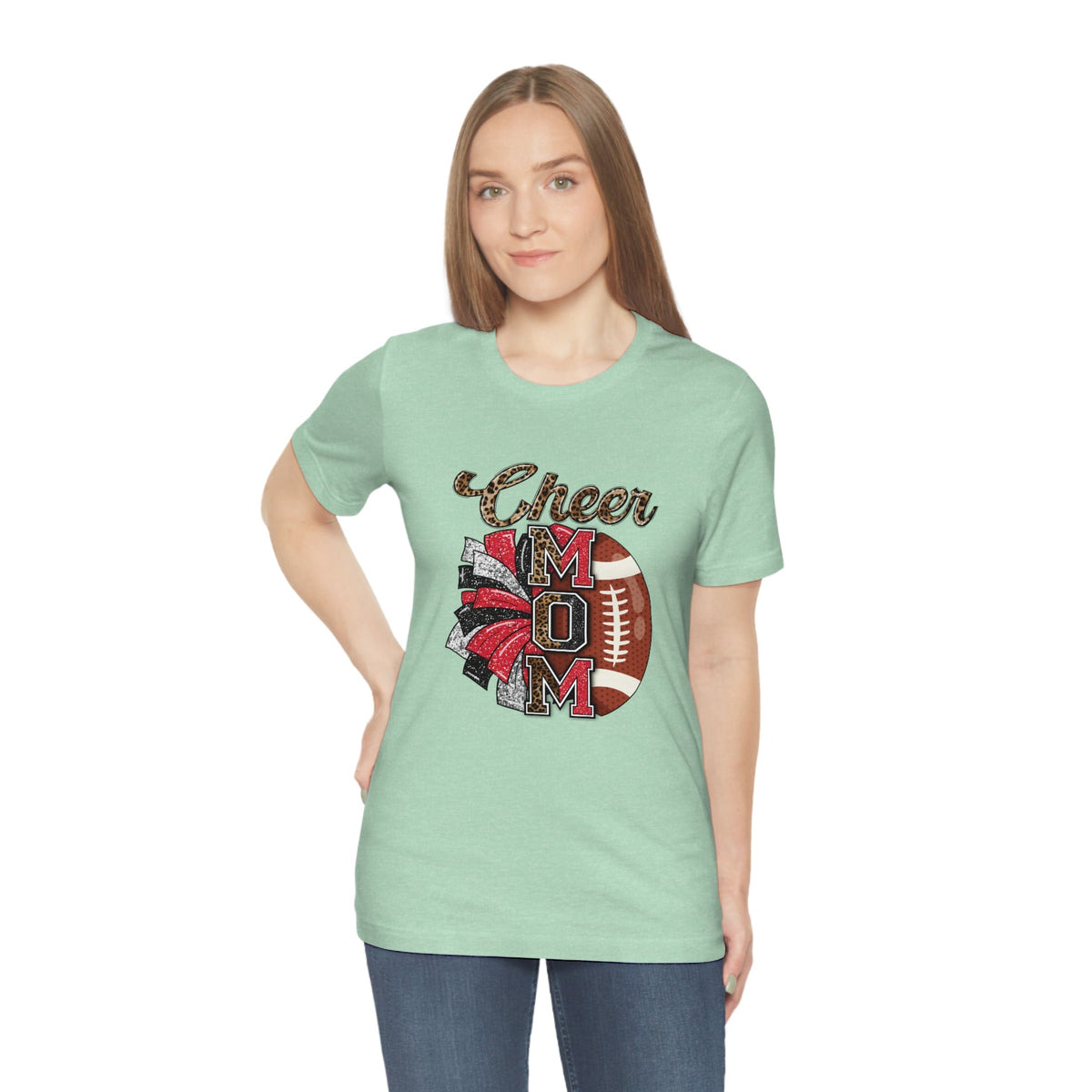 Cheer/Football Mom Women's Short Sleeve Tee