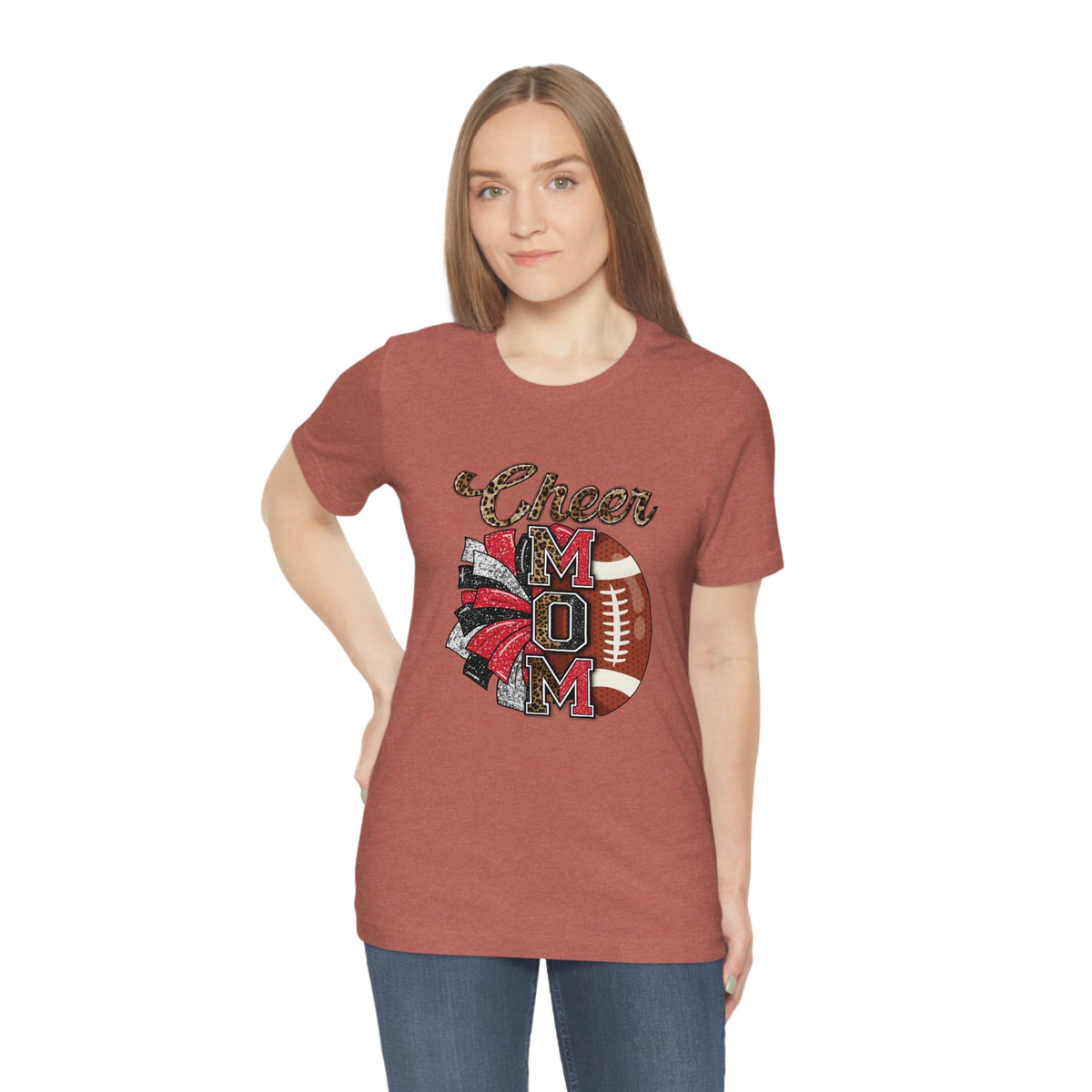 Cheer/Football Mom Women's Short Sleeve Tee