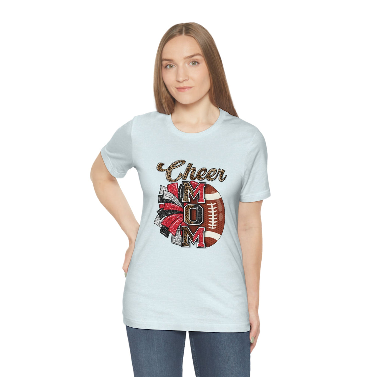 Cheer/Football Mom Women's Short Sleeve Tee