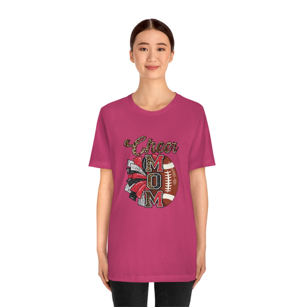 Cheer/Football Mom Women's Short Sleeve Tee