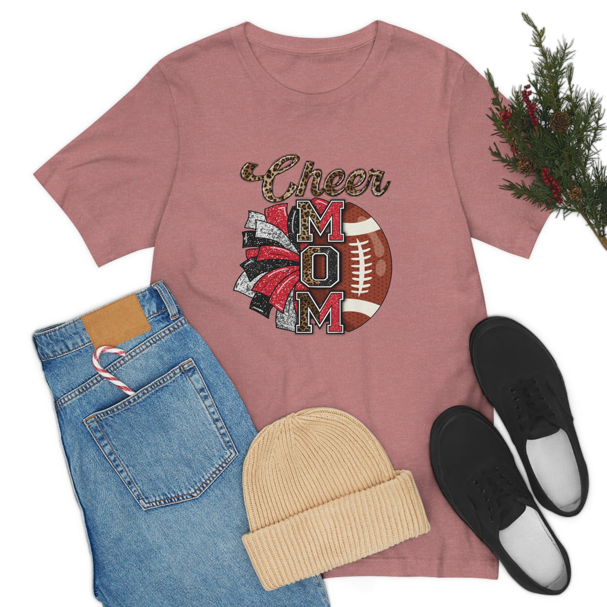 Cheer/Football Mom Women's Short Sleeve Tee