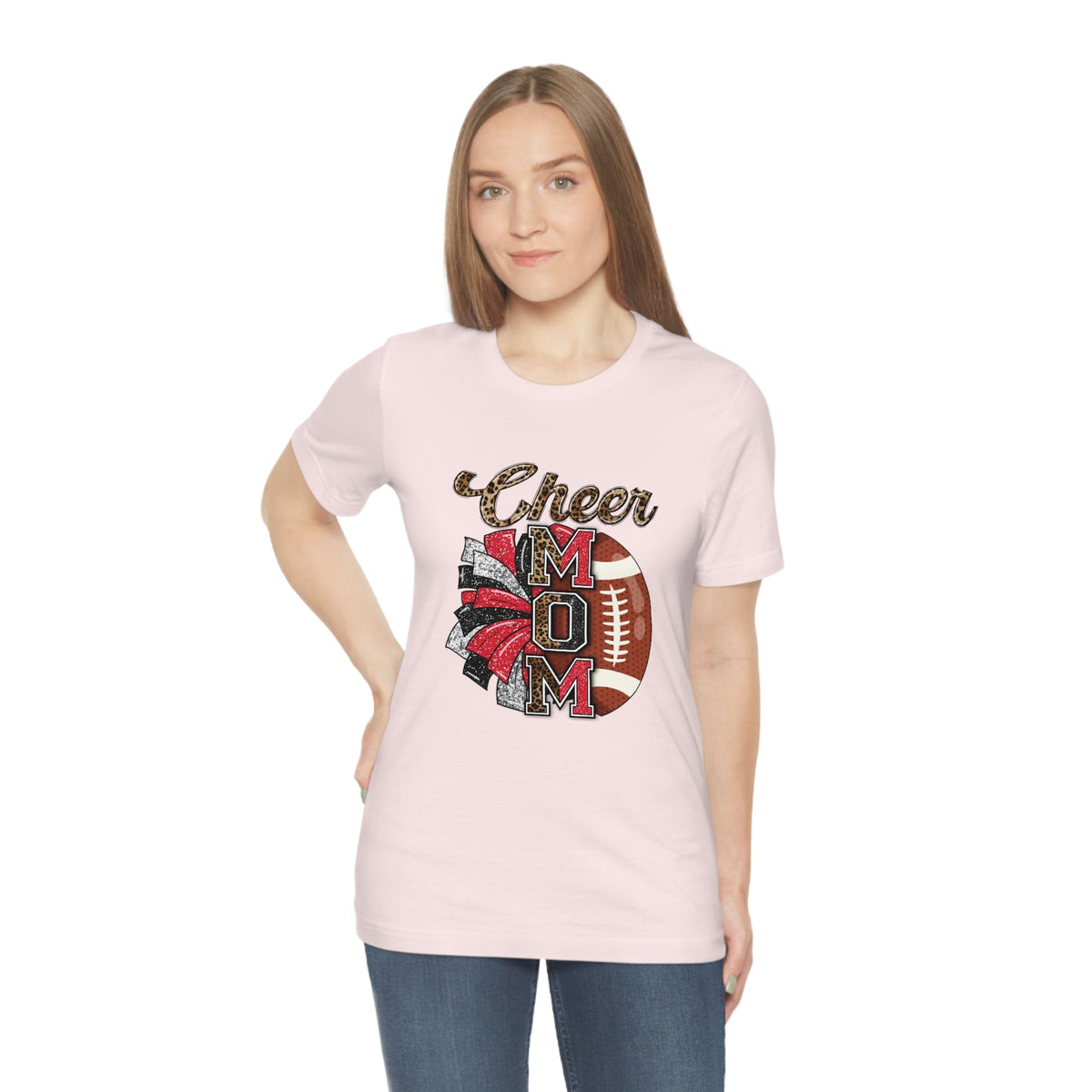 Cheer/Football Mom Women's Short Sleeve Tee