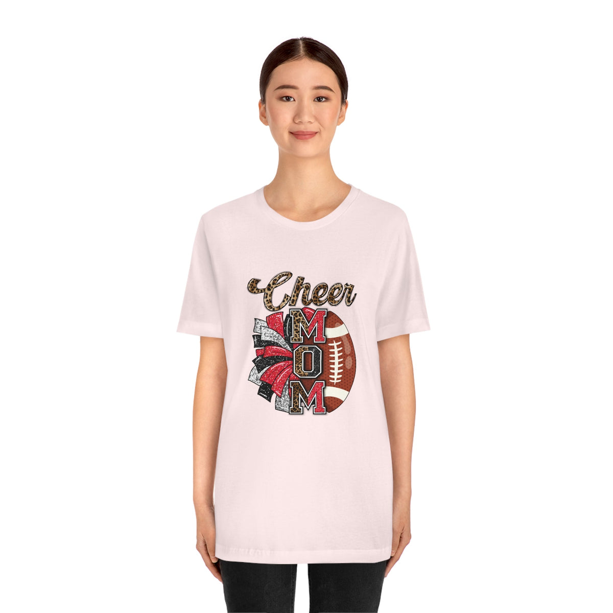 Cheer/Football Mom Women's Short Sleeve Tee