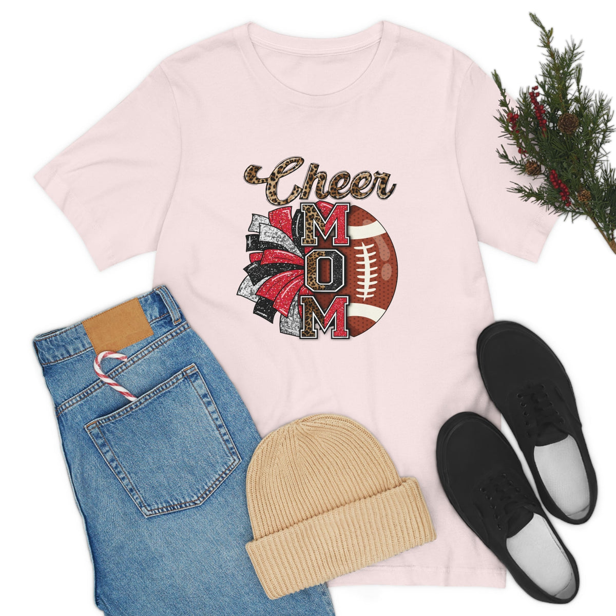 Cheer/Football Mom Women's Short Sleeve Tee